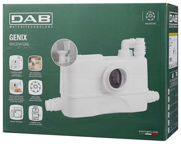 Канализационная установка DAB Genix 110 (32 Вт) фотография 3