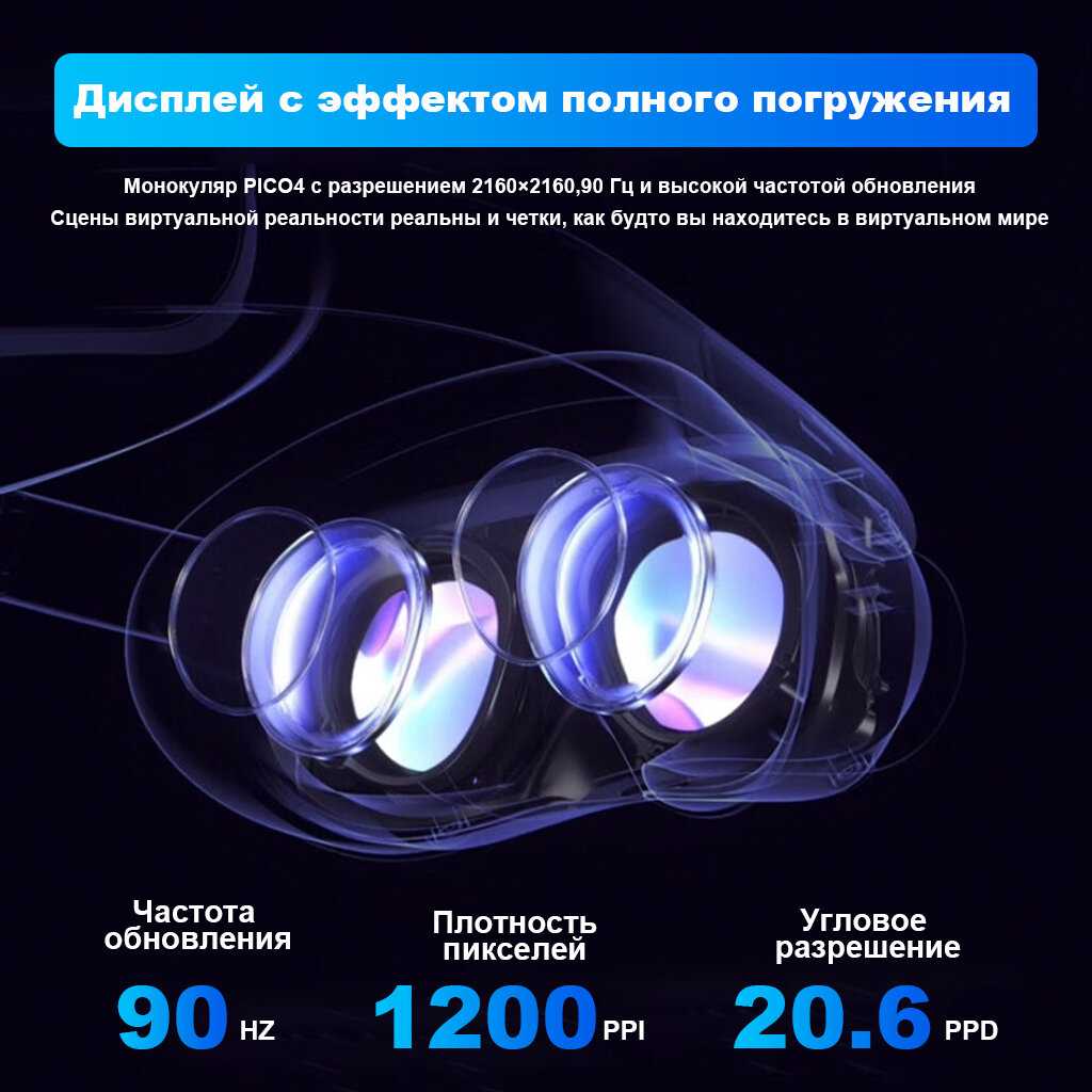 Очки виртуальной реальности PICO PICO 4 Ultra (12/256ГБ) фотография 5