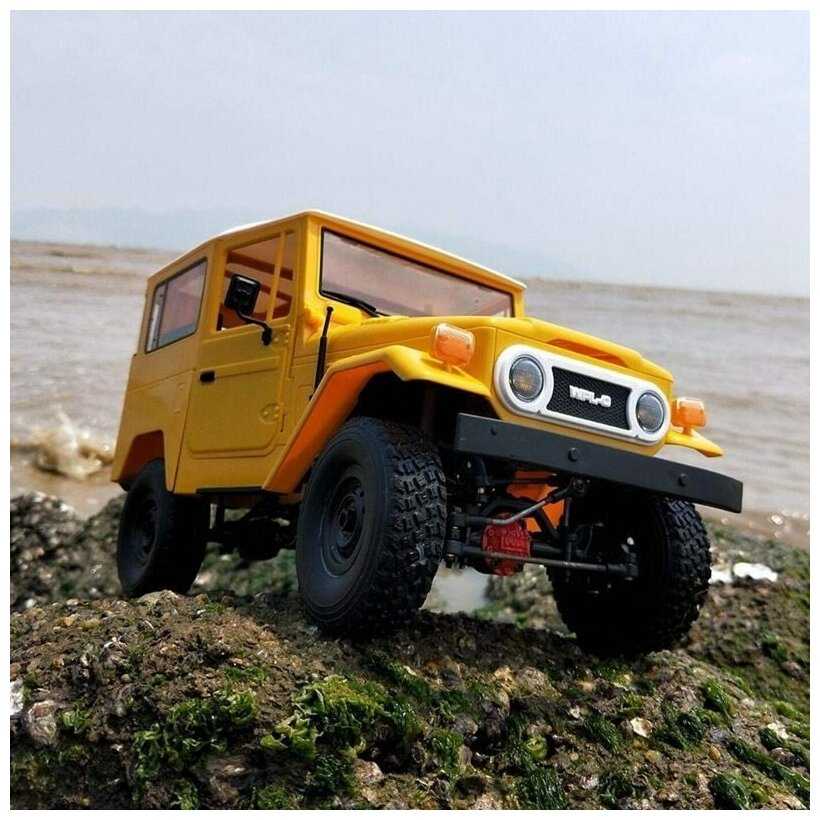 Радиоуправляемый внедорожник WPL Buggy Crawler RTR 4WD масштаб 1:16 2.4G - WPLC-34-Yellow фотография 7