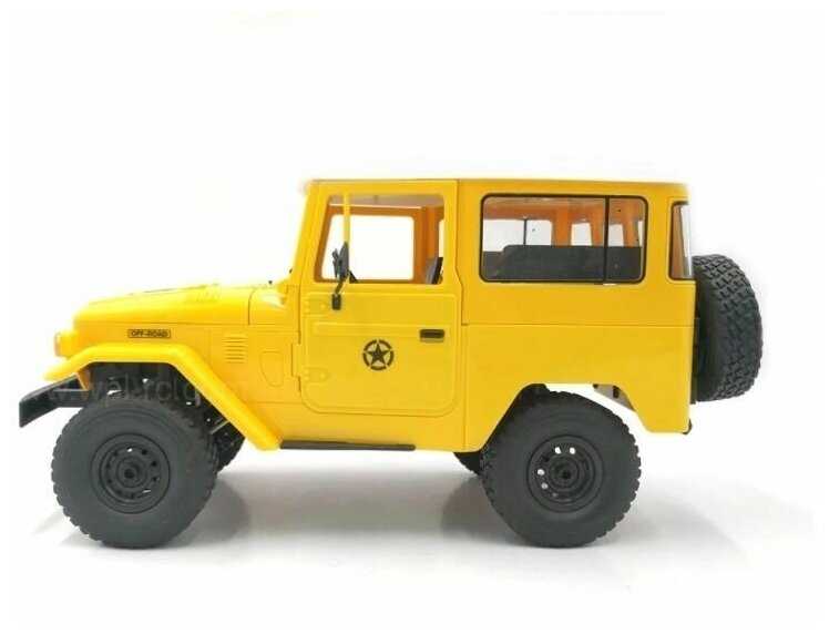 Радиоуправляемый внедорожник WPL Buggy Crawler RTR 4WD масштаб 1:16 2.4G - WPLC-34-Yellow фотография 8