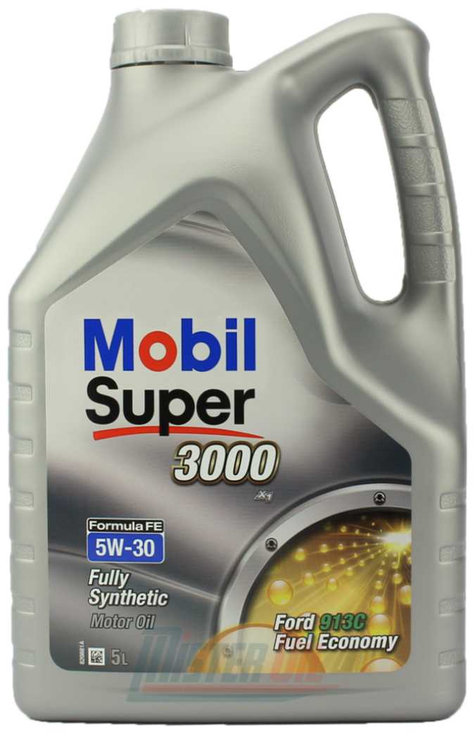 Синтетическое моторное масло MOBIL Super 3000 X1 Formula FE 5W-30 5 л Promo фотография 11
