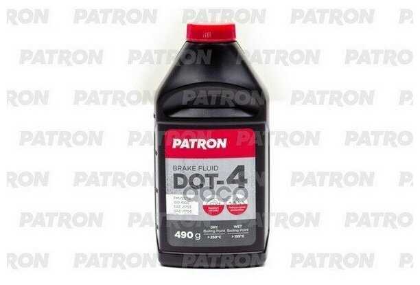 Жидкость тормозная PATRON DOT-4 (970г)