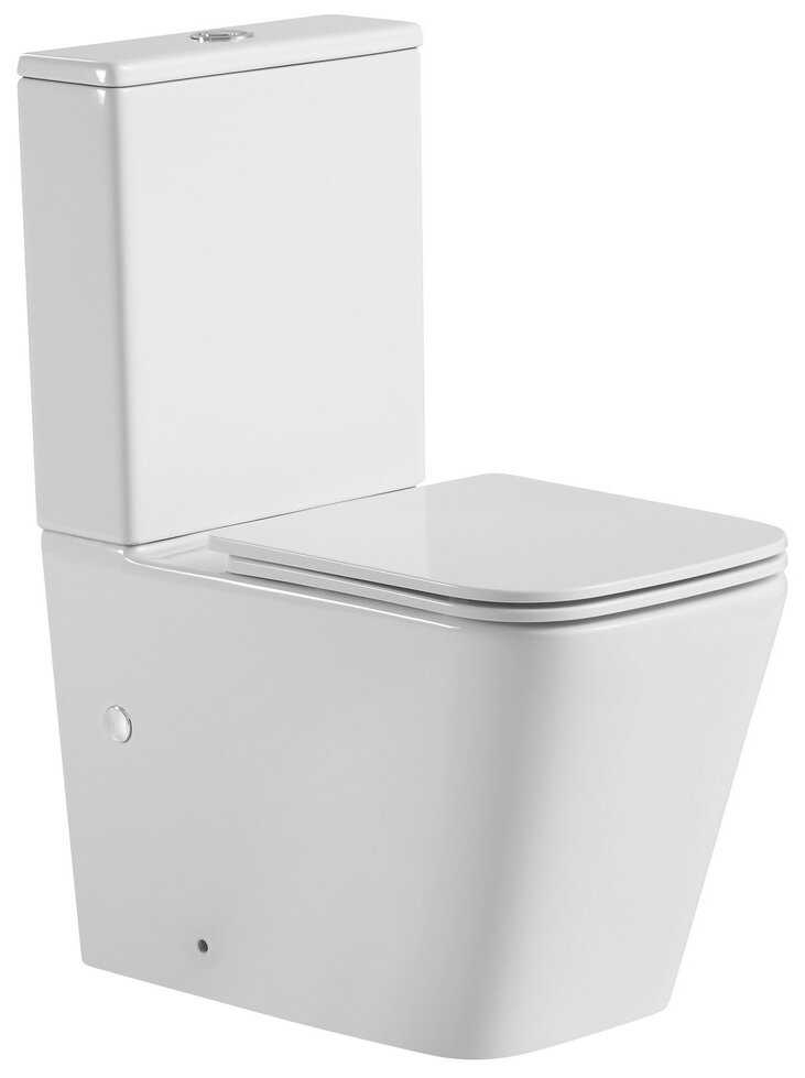Унитаз Black&White W-7703