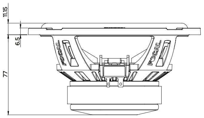 Автомобильная акустика Focal Flax Evo MW PS165FXE (HPVE1151) фотография 4