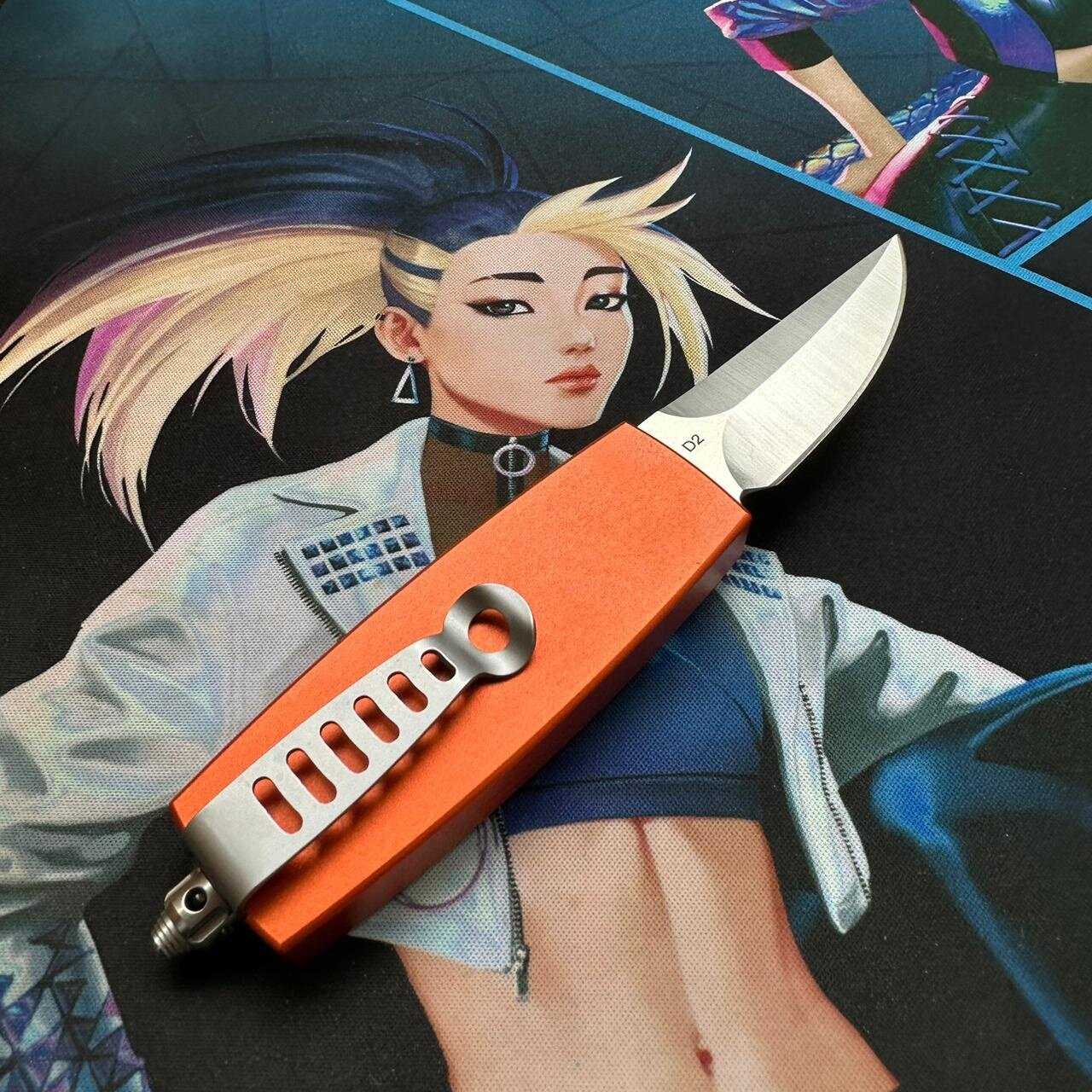 Автоматический нож Steelclaw Криптон-02 (D2) фотография 1