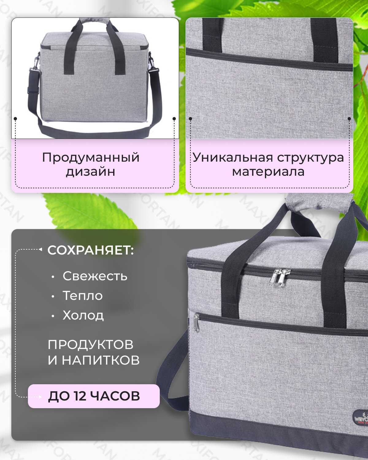Сумка-холодильник MAXIFORTAN Сумка-холодильник 30 л (MAXIFORTAN) фотография 13