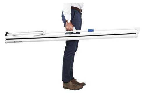 Рулонный матовый белый экран BRAUBERG Tripod 236730 фотография 5