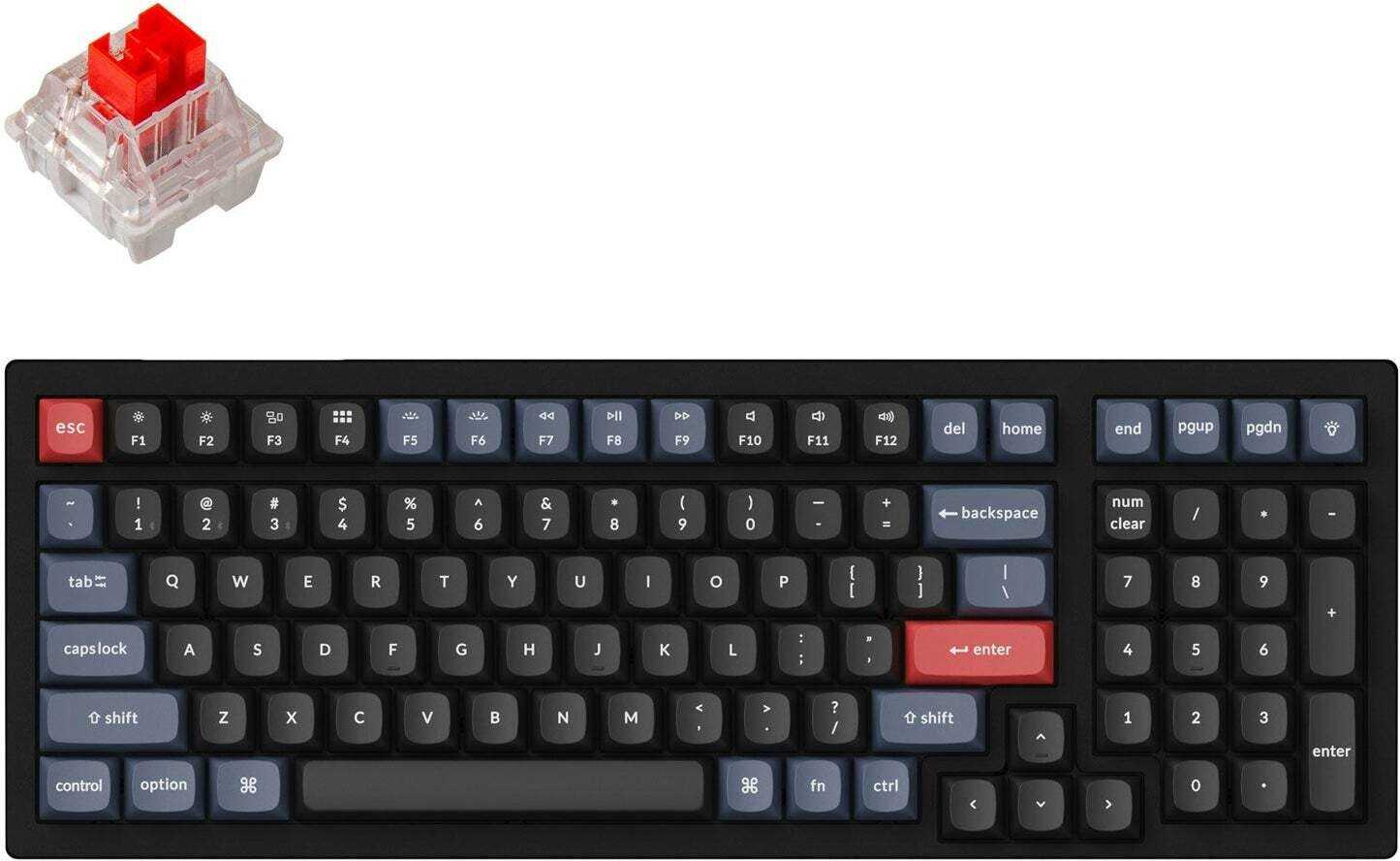 Беспроводная клавиатура Keychron K4 Pro (Keychron K pro Brown Switch) фотография 3