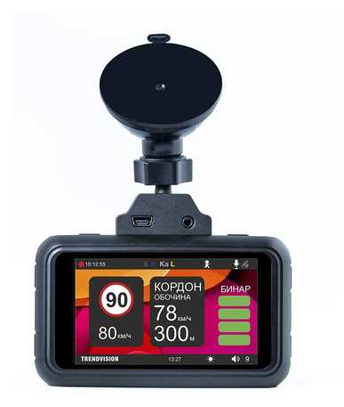 Видеорегистратор с радар-детектором TrendVision Hybrid Signature, ГЛОНАСС фотография 4