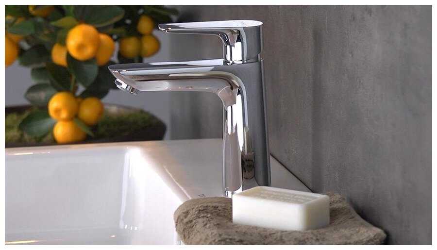Смеситель для раковины (умывальника) hansgrohe Talis E 71711000, рычажный фотография 8