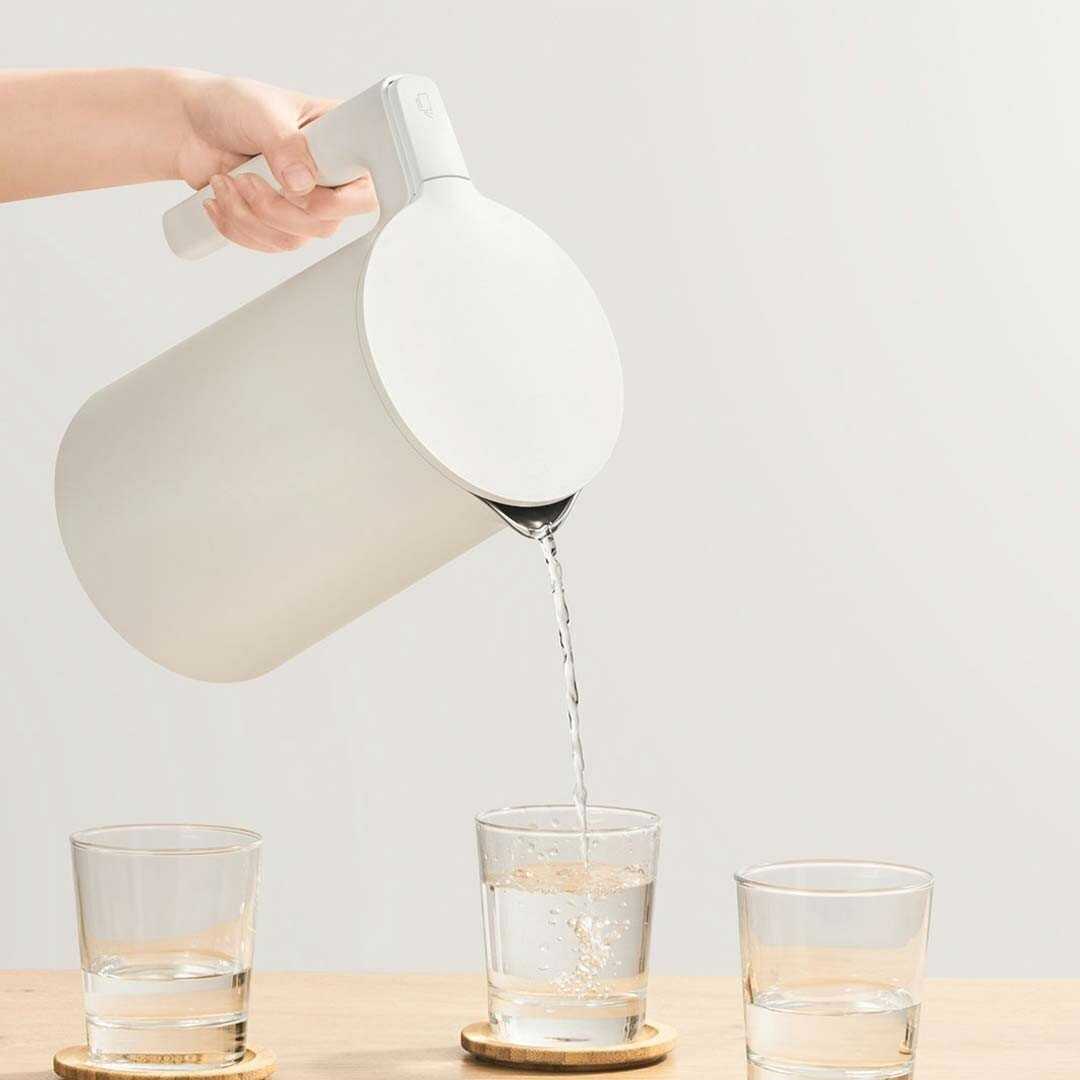 Чайник электрический Xiaomi Mijia Smart Kettle Bluetooth 2 фотография 4