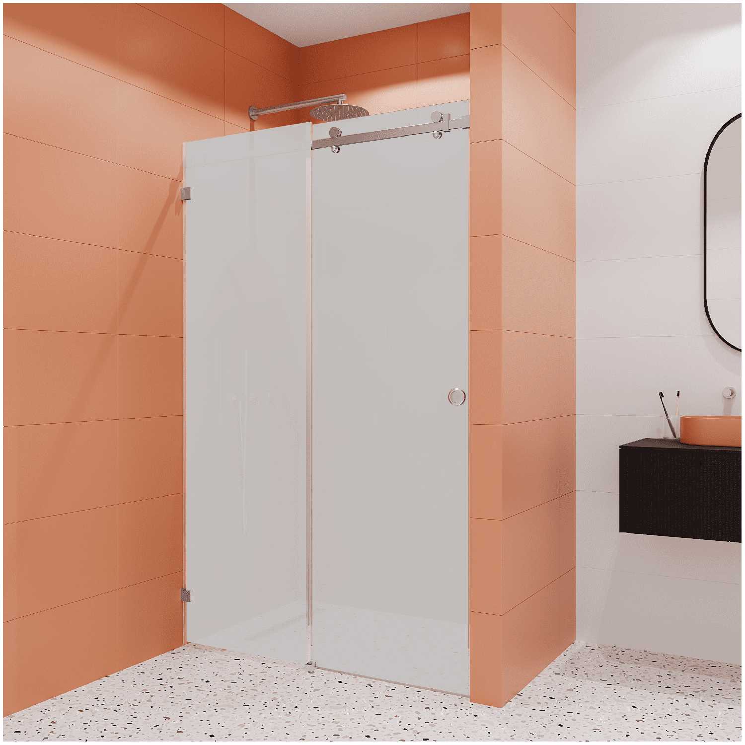 Душевое ограждение Ulitka Mango 150х195 см фотография 1