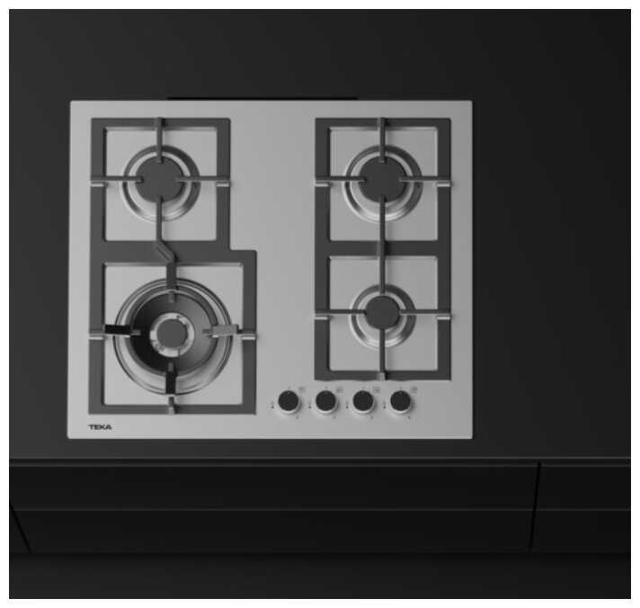 Газовая варочная панель TEKA EFX 60.1 4G AI AL DR CI фотография 5