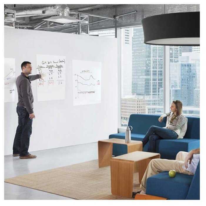 Самоклеящаяся пленка маркерная BRAUBERG 236470 45х100 см фотография 3