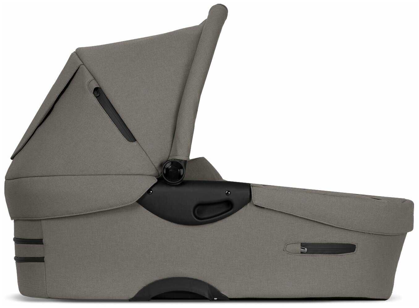 Коляска 2в1 Mutsy Evo Bold Warm grey на шасси Grey grip black фотография 3