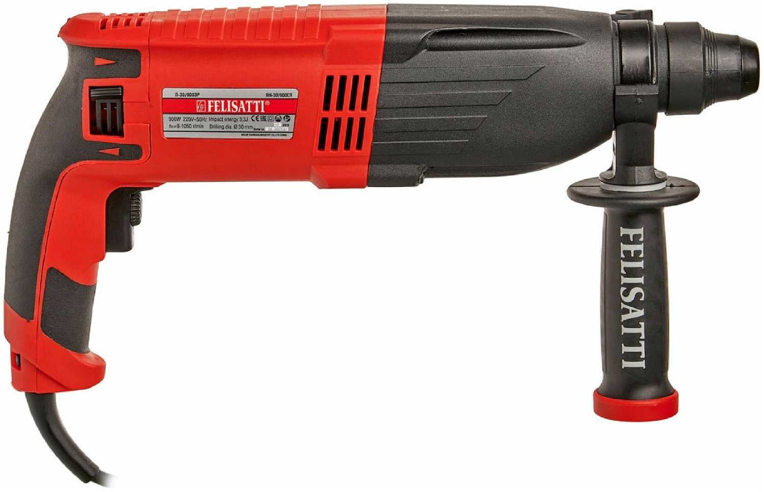 Перфоратор Felisatti П-30/900ЭР, 900 Вт фотография 4