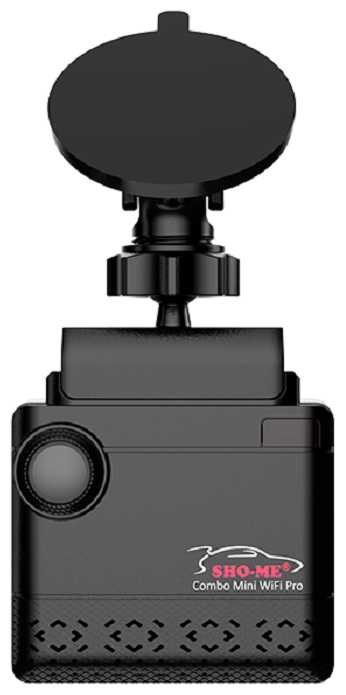Видеорегистратор с радар-детектором Sho-Me Combo Mini WiFi Pro c GPS/ГЛОНАСС модулем фотография 5