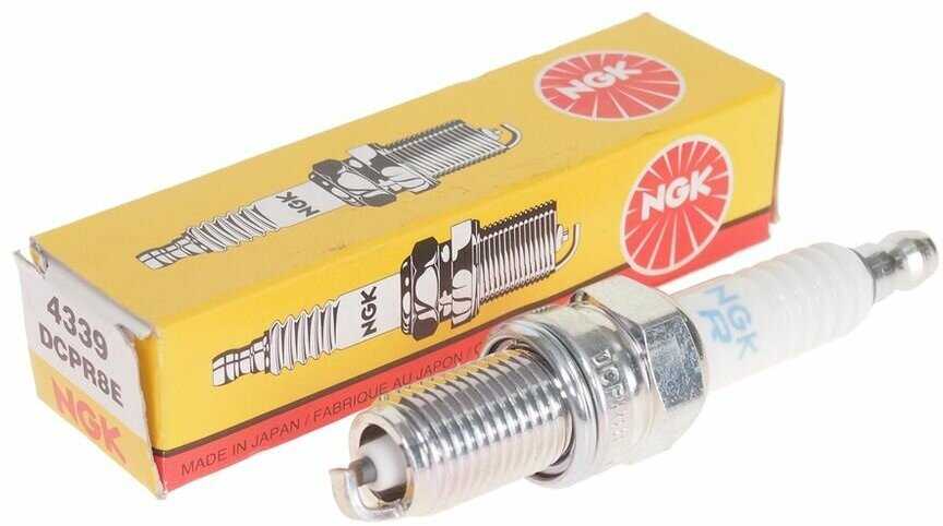 Свеча зажигания NGK DCPR8E (1шт.) фотография 8
