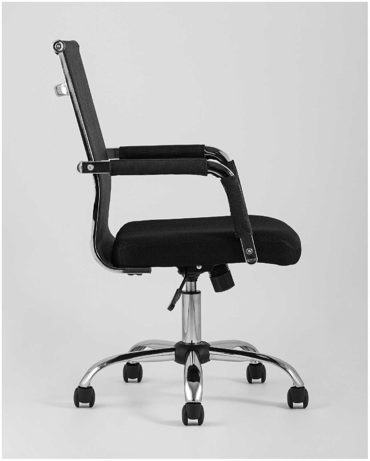 Компьютерное кресло STOOL GROUP TopChairs Clerk офисное черное в обивке из экокожи, механизм качания Top Gun фотография 2