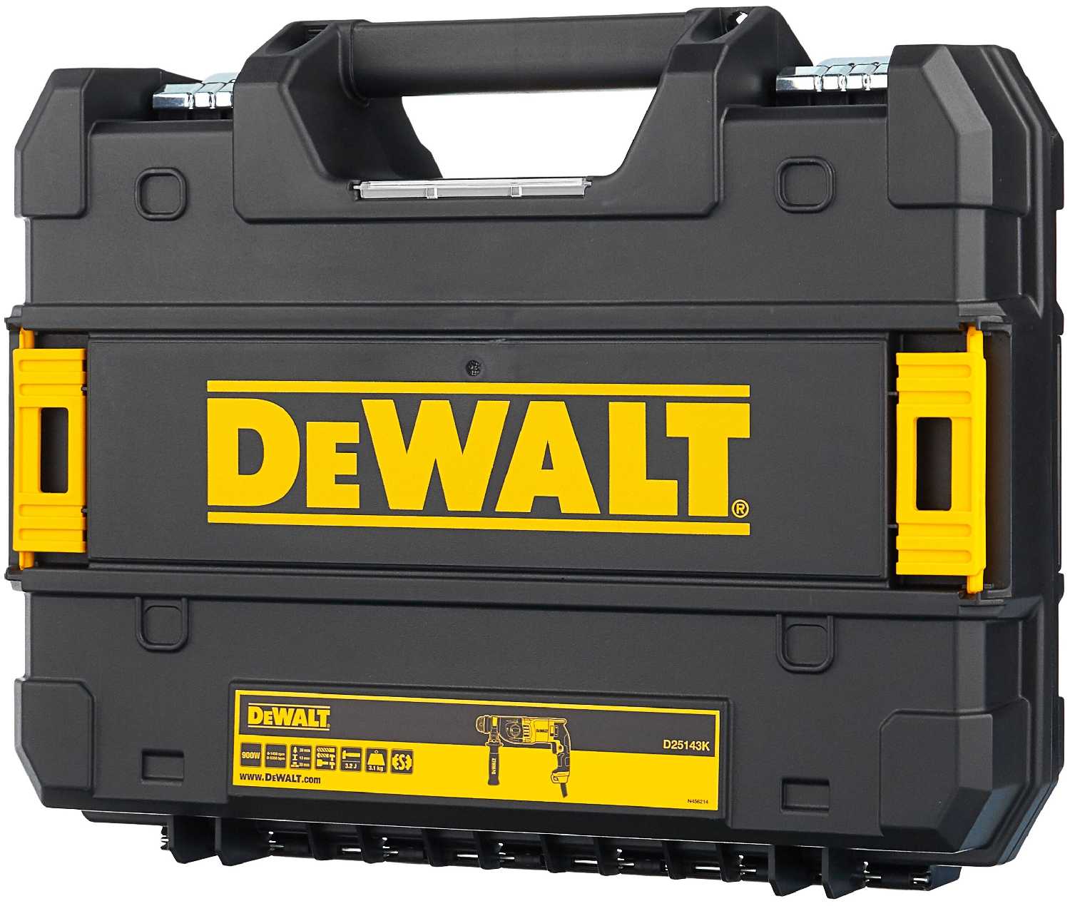 Перфоратор DeWALT D25143K, без аккумулятора, 900 Вт фотография 9
