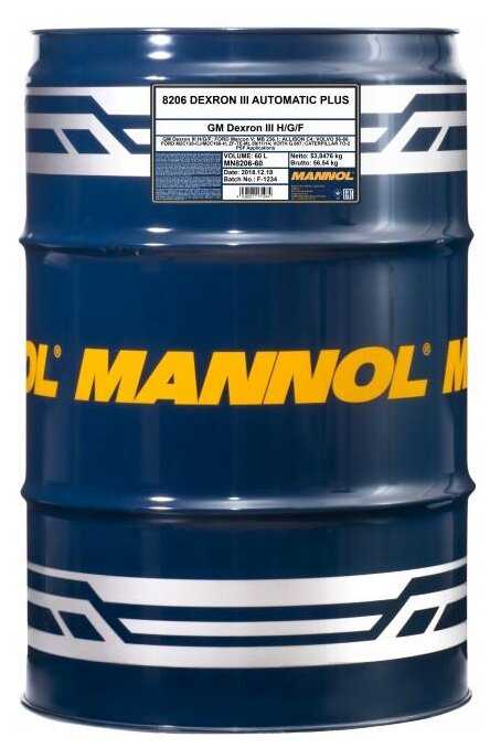 Масло трансмиссионное Mannol Dexron III Automatic Plus фотография 5