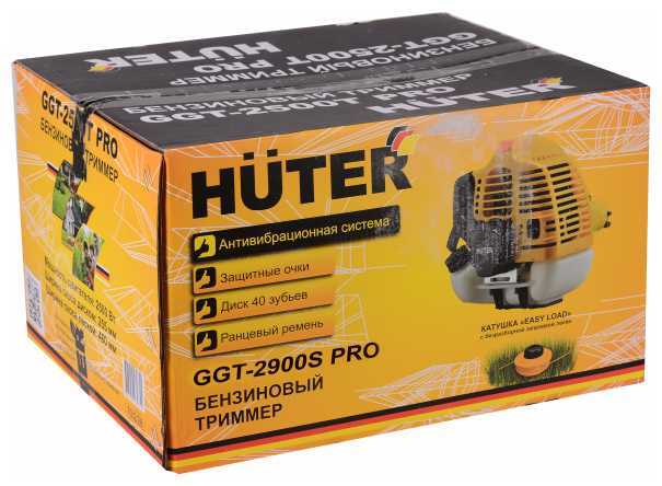 Триммер бензиновый Huter GGT-2900S PRO фотография 15