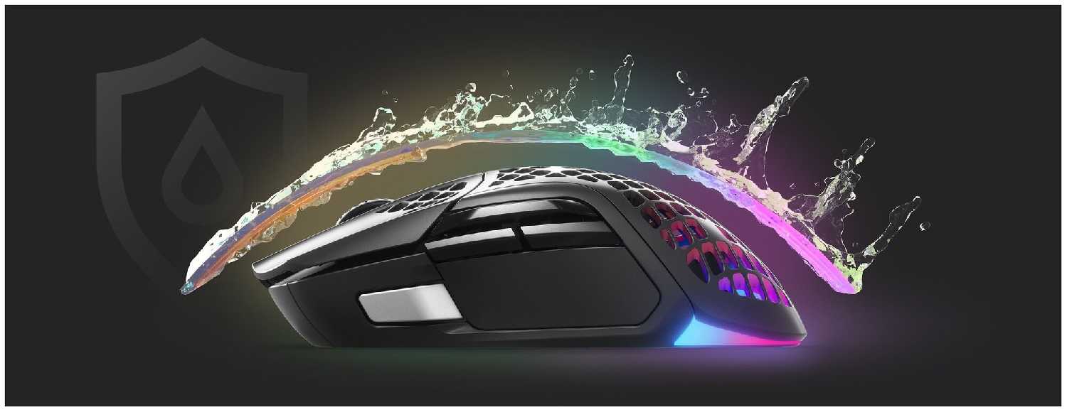 Беспроводная игровая мышь SteelSeries Aerox 5 Wireless фотография 5