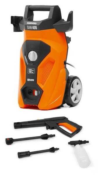 Мойка высокого давления Daewoo Power Products DAW 400, 125 бар, 420 л/ч фотография 3