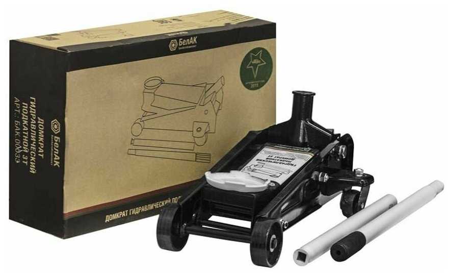 Домкрат подкатной механический БелАК Домкрат подкатной механический для мототехники (БАК.00533) фотография 9