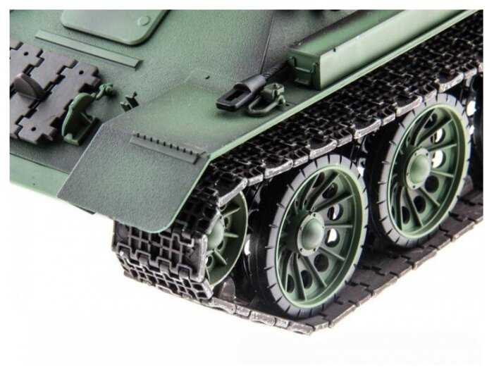 Танк Heng Long T-34/85 (3909-1PRO), 1:16, 52 см фотография 6