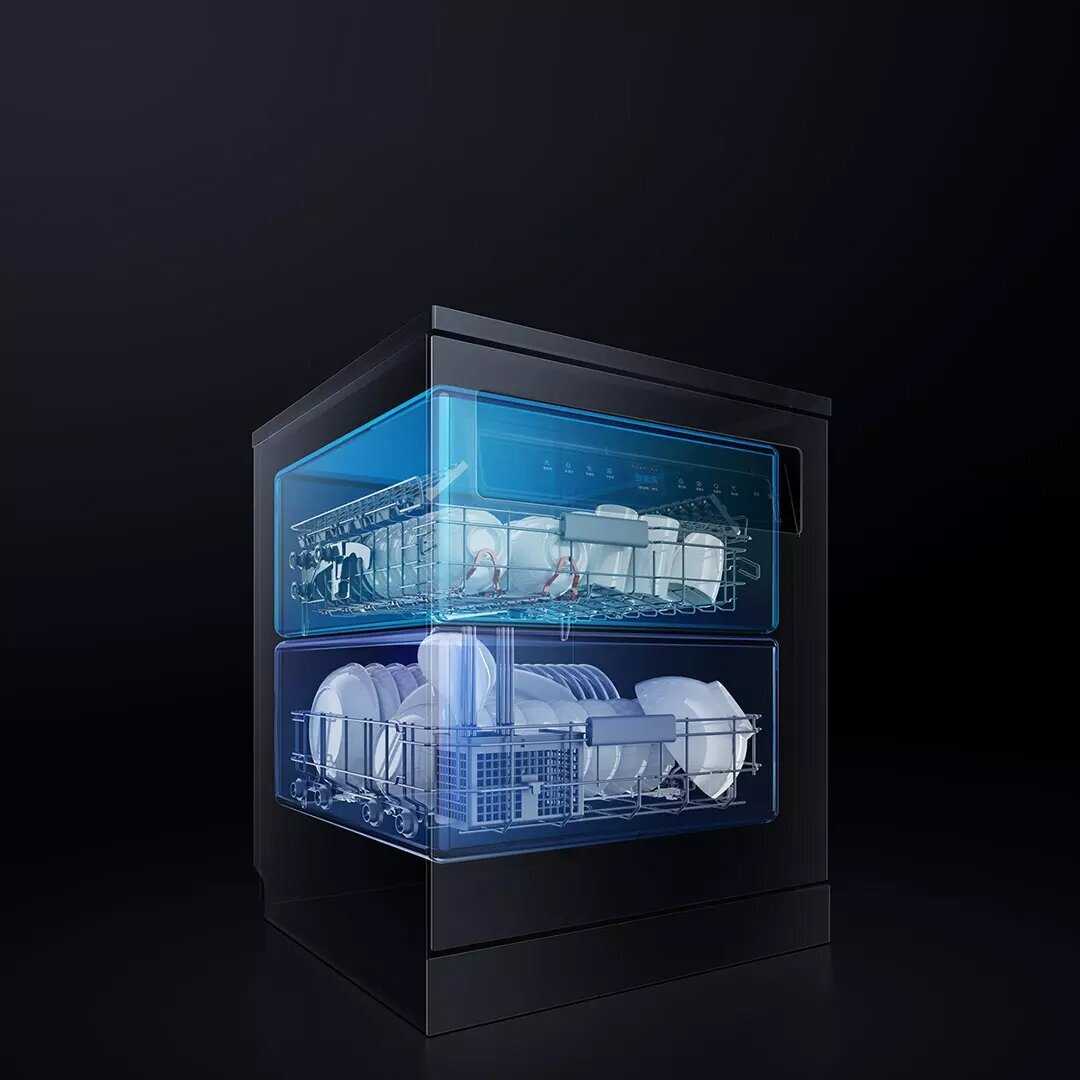 Умная посудомоечная машина Xiaomi Mijia Smart Built-in Dishwasher 16 Sets (QMDW1601M) фотография 4