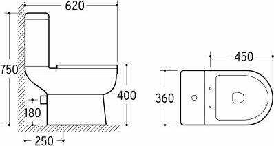 Напольный унитаз Niagara Nero (NG-9902) фотография 5