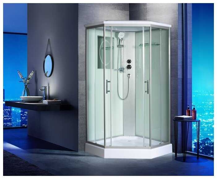 Душевая кабина WELTWASSER Werra 1002 низкий поддон 100см*100см фотография 12