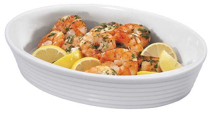 Форма для запекания овальная KÜCHENPROFI, 35х23х6 см, фарфор