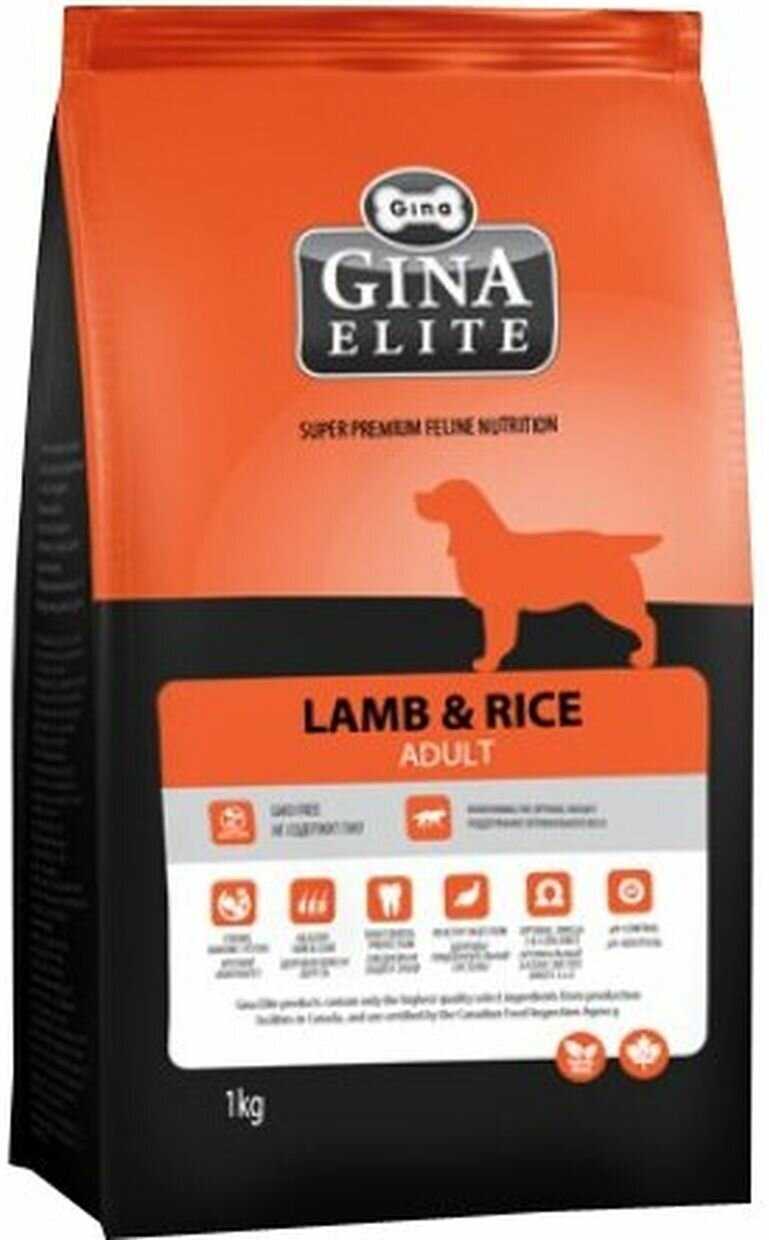 Корм для собак Gina Dog Lamb & Rice фотография 18