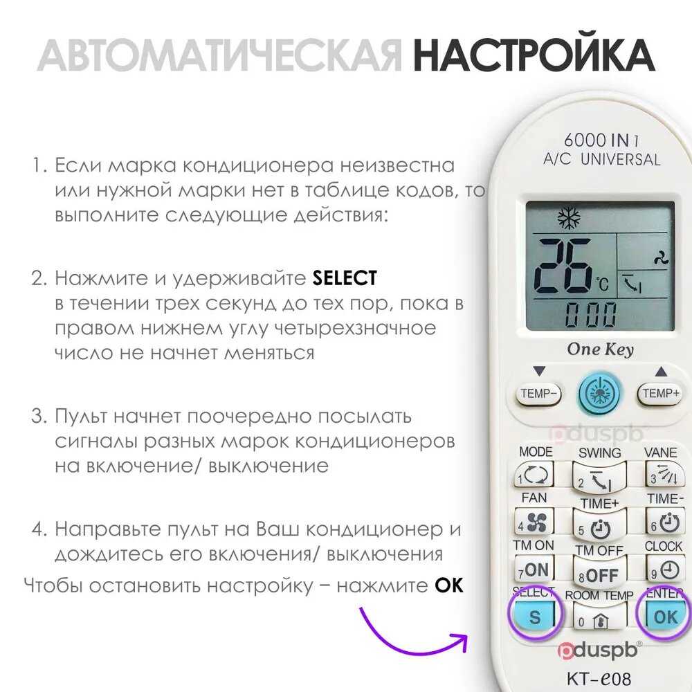 Пульт для кондиционера Ballu Пульт для кондиционера (6000) фотография 8