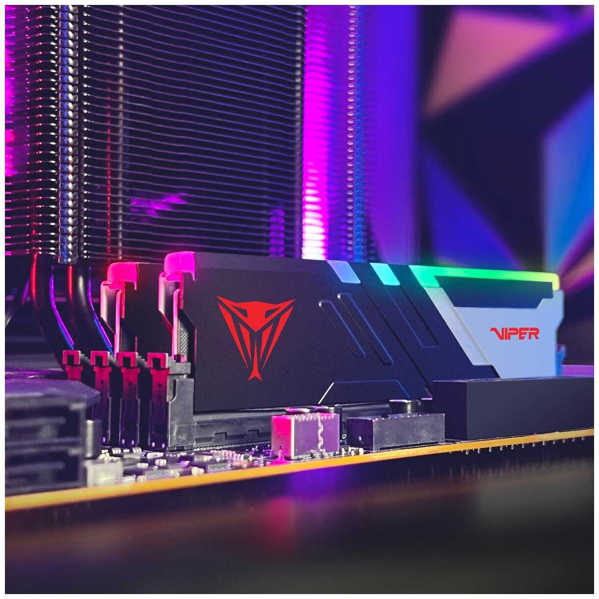 Оперативная память Patriot Memory VIPER Venom RGB DDR5 DIMM (PVVR532G640C32K) фотография 8