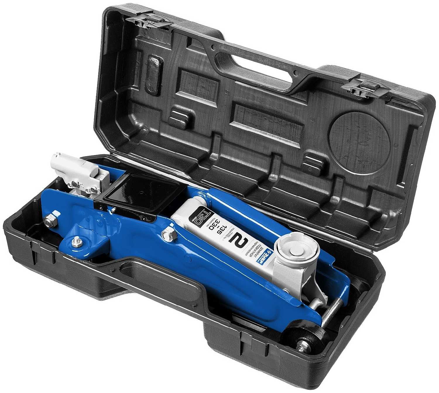 Домкрат подкатной гидравлический ЗУБР Профессионал Т-30 фотография 3