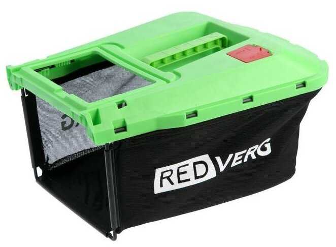 Газонокосилка электрическая RedVerg RD-ELM32, 1200 Вт, ширина 320 мм, высота 27-62 мм, 30 л фотография 8