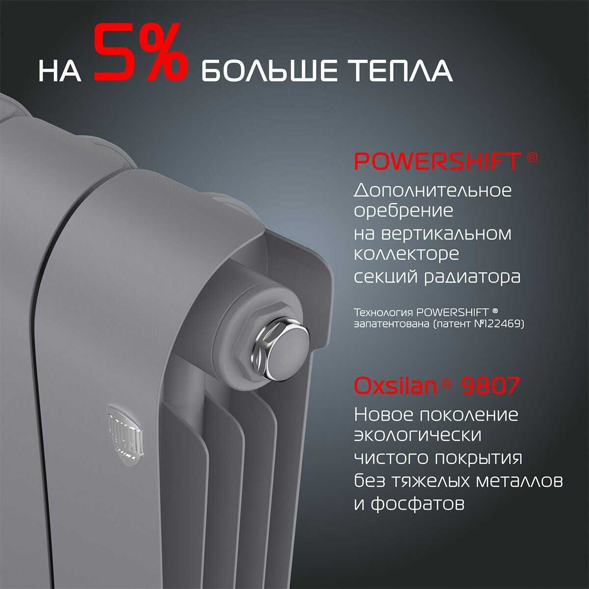 Радиатор Royal Thermo Infinity 500 (12 секц.) фотография 28
