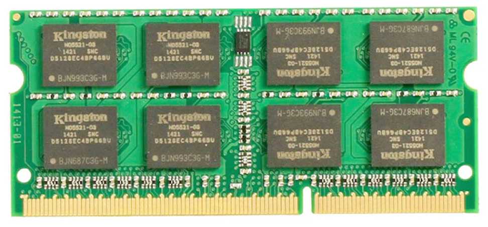 Оперативная память Kingston ValueRAM 8 ГБ DDR3L SODIMM (KVR16LS11/8) фотография 1