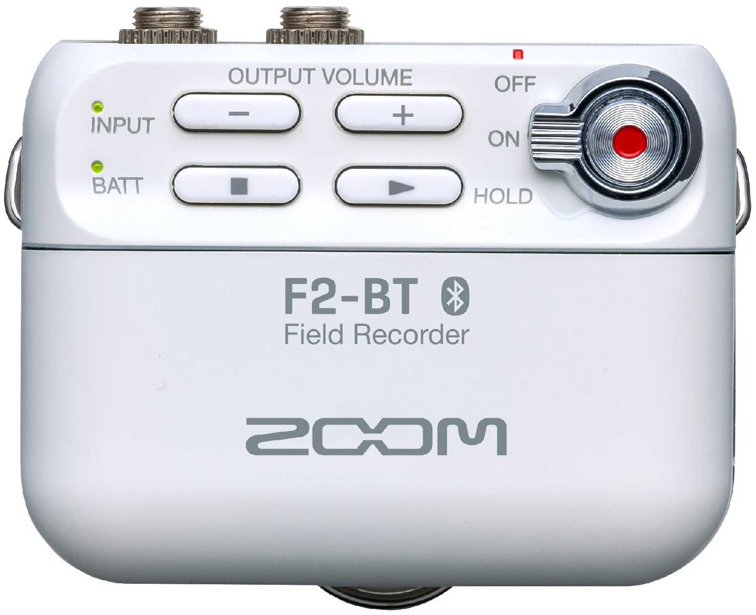 Zoom F2-BT/W - Полевой аудиорекордер, Bluetooth, белый цвет