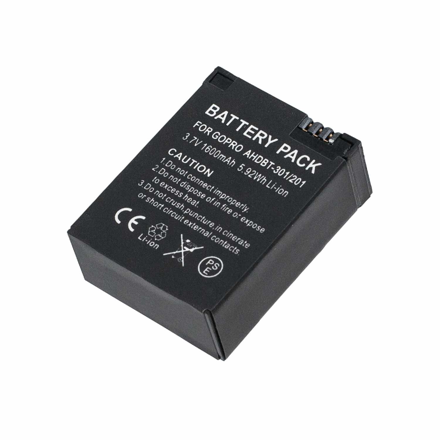 Аккумулятор GoPro Аккумулятор для GoPro HERO 3 (AHDBT-301) фотография 1