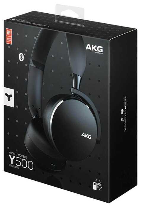 Беспроводные наушники AKG Y500 фотография 5