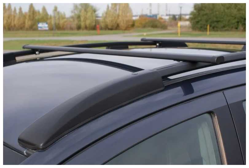 Рейлинги для Opel Astra H Family (хэтчбек, пятидверный) 2004-2014 черные фотография 4