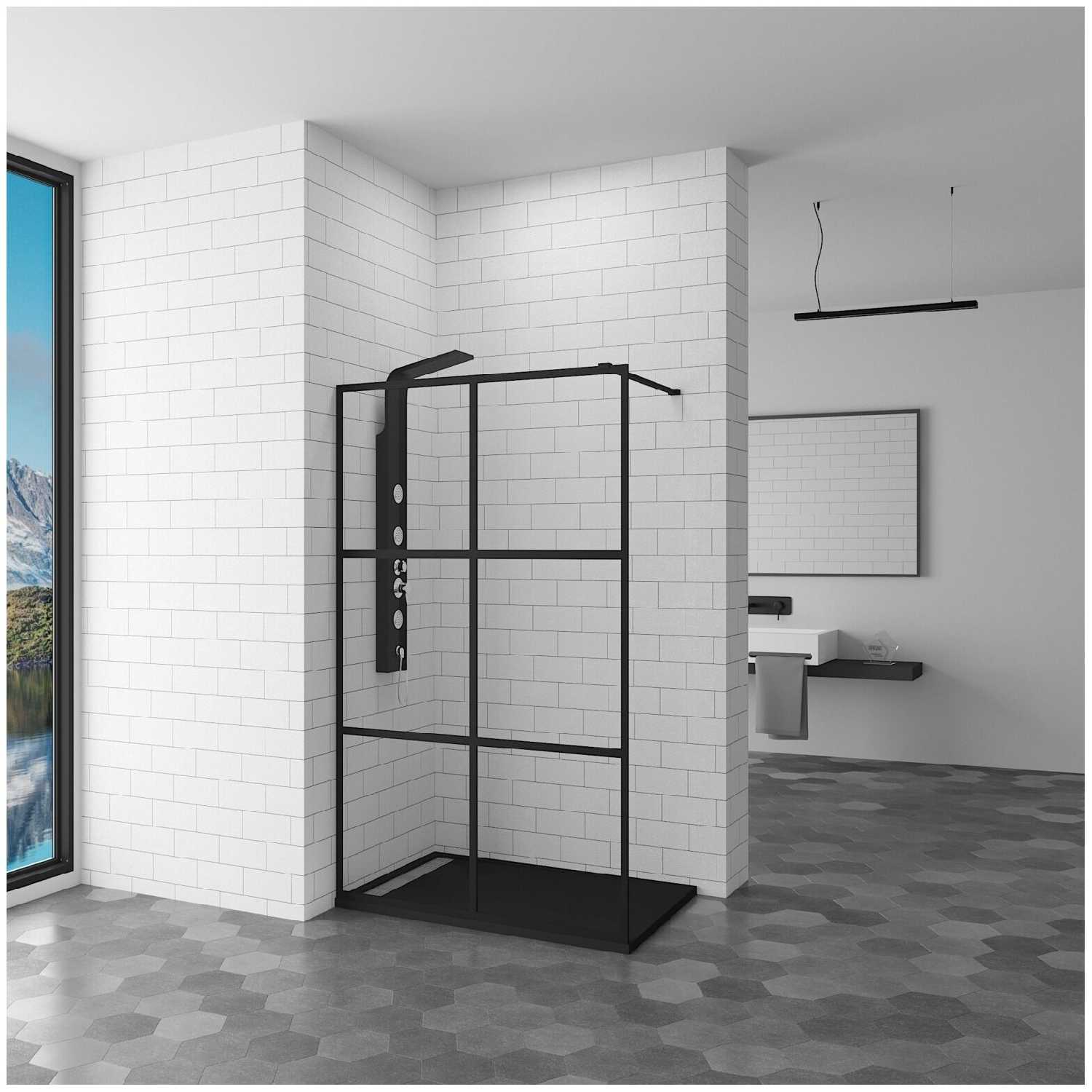 Душевая перегородка RGW WA-11 (90х200) фотография 11