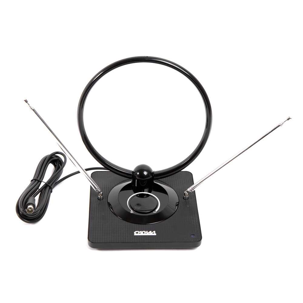 Антенна комнатная сигнал SAI-963 DVB-T2/ДМВ+МВ активная фотография 5