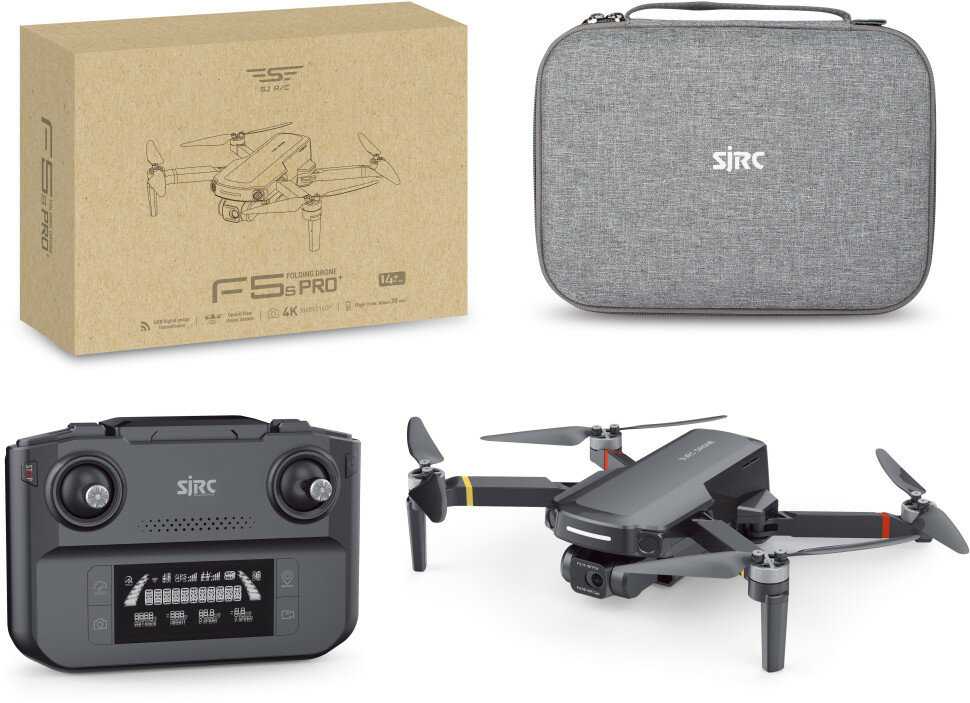 Квадрокоптер SJRC F5S Plus с подвесом и камерой 4K 5G GPS RTF фотография 9