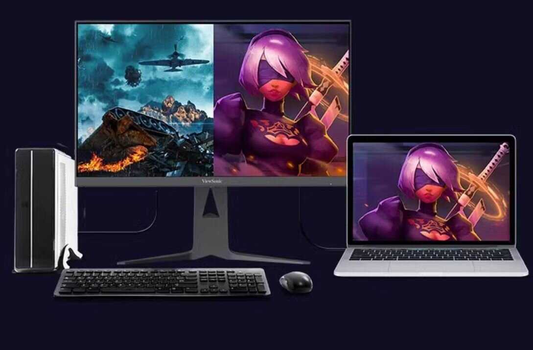 Монитор ViewSonic VX2781-4K-PRO MiniLed, 3840x2160, 150 Гц, IPS фотография 6