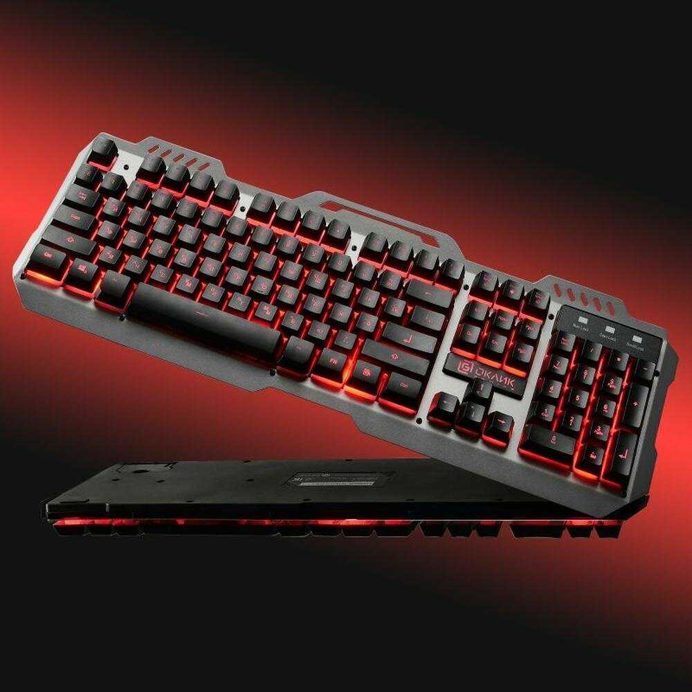 Клавиатура OKLICK Iron Force (790G) фотография 7